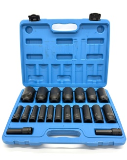 Nasadki udarowe 10-38 mm 20 szt.