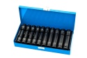 Nasadki udarowe 20 szt. 1/2" 10-19 mm krótkie i długie
