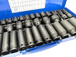 Nasadki udarowe 8-32 mm 35 szt.