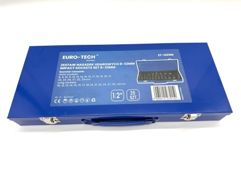 Nasadki udarowe 8-32 mm 35 szt.