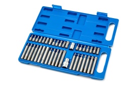 Zestaw Torx, Hex, Spline, Bity 40 elem.